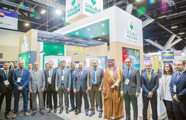 Minister of Industry and Mineral Resources Bandar Al Khorayef has opened the Saudi Pavilion in the International Mining and Resources Conference (IMARC), being held in Sydney, Australia.