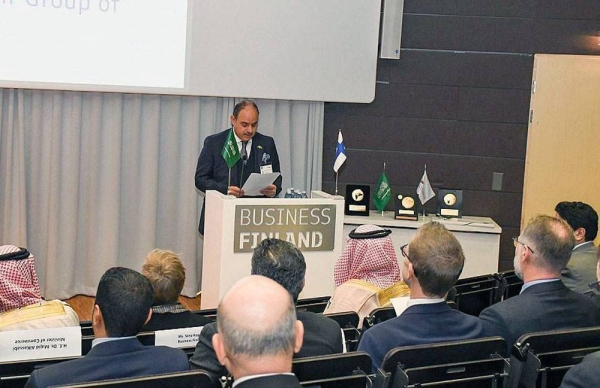 Minister of Commerce Dr. Majid Bin Abdullah Al-Qasabi, met Friday with the Finnish Minister of Economic Affairs Mika Lintilä, where he reiterated that the Saudi delegation’s visit to Helsinki resulted in the two sides’ agreement to cooperate in several fields,