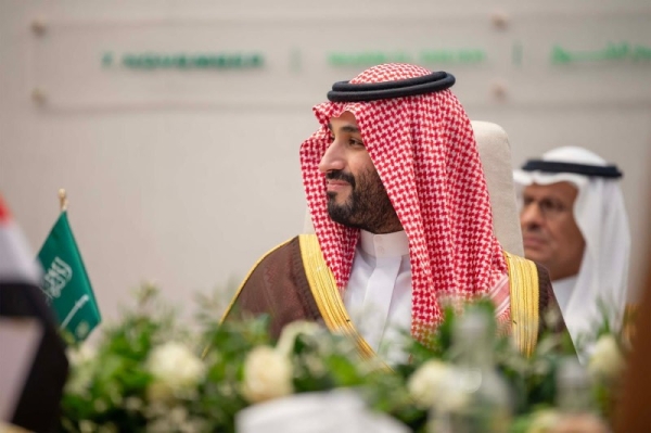 Crown Prince and Prime Minister Mohammed Bin Salman opened the second edition of the Middle East Green Initiative (MGI) Summit on Monday in Egypt.