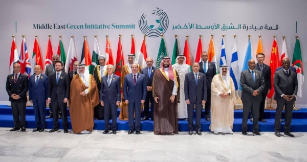 Crown Prince and Prime Minister Mohammed Bin Salman opened the second edition of the Middle East Green Initiative (MGI) Summit on Monday in Egypt.