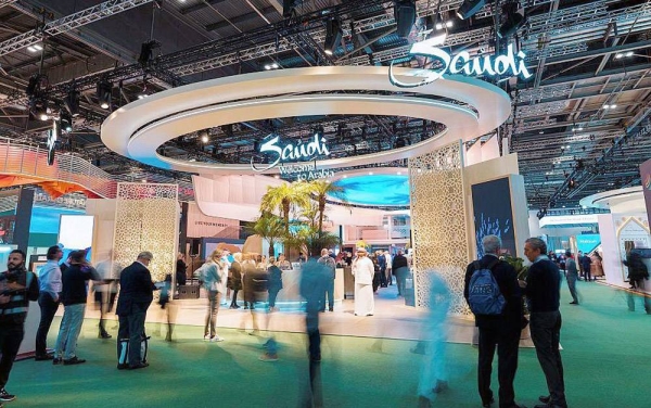 The Saudi Tourism Authority opened its pavilion at the World Travel Market (WTM) Exhibition, which is being held in London for three days.