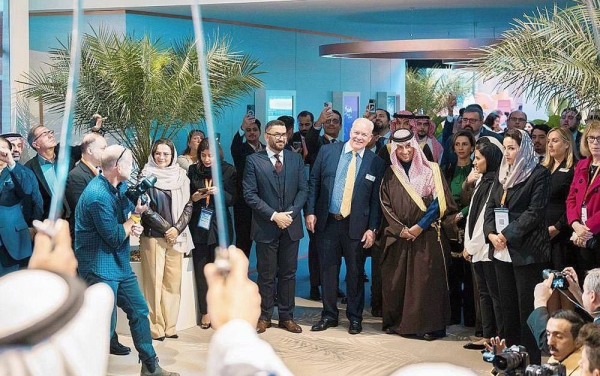 The Saudi Tourism Authority opened its pavilion at the World Travel Market (WTM) Exhibition, which is being held in London for three days.