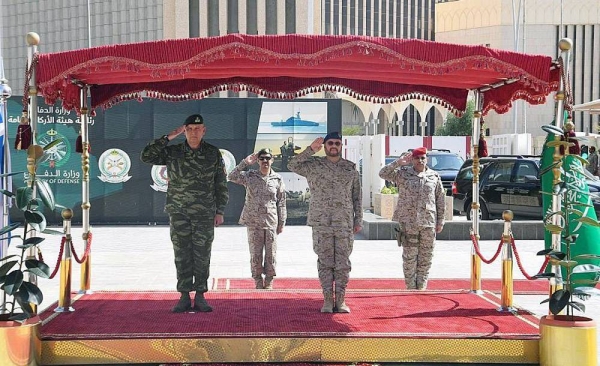 Chief of the General Staff Lt. Gen. Fayyad Bin Hamed Al-Ruwaili received in Riyadh on Wednesday the Chief of Hellenic National Defense General Staff, General Konstantinos Floros.