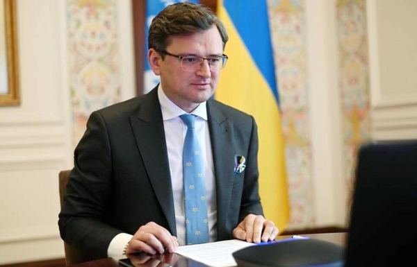 Ukrainian Foreign Minister Dmytro Kuleba ... vows to press on in the fight against Russia..