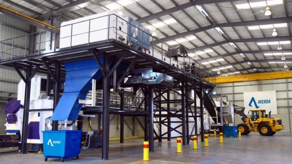 Averda waste management provides smart technology mechanical separation of recyclables onsite at King Abdullah University of Science and Technology (KAUST). (Photo: Averda)