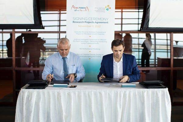 KAUST signed four strategic project agreements with ACWA Power, a leading Saudi developer, investor, and operator of power generation, water desalination and green hydrogen plants worldwide. 