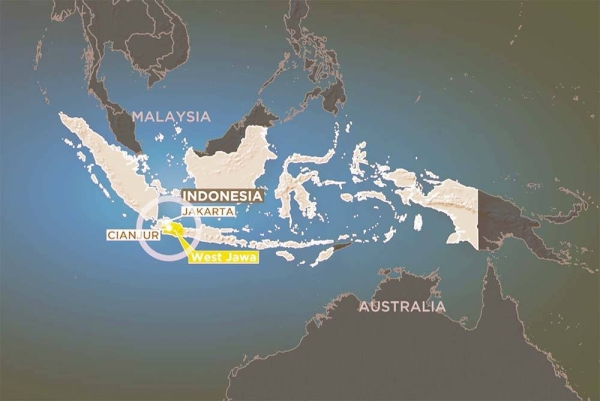 More than 160 people have been killed and hundreds of others injured after an earthquake shook Indonesia’s main island of Java on Monday, damaging buildings and sending people scrambling for safety.
