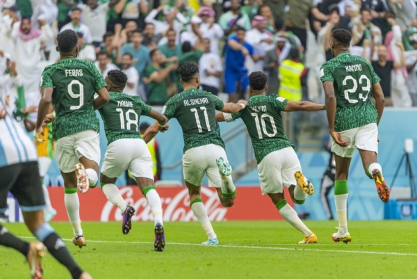 In a World Cup stunner, Saudi Arabia shocked Argentina, the two-time World champions, 2-1 for the first upset in FIFA World Cup 2022 Qatar. Saleh Al-Shehri and Salem Al-Dawsari scored for the Green Falcons in the second half of the match while the lone goal of Argentina was a penalty goal, scored by Lionel Messi.