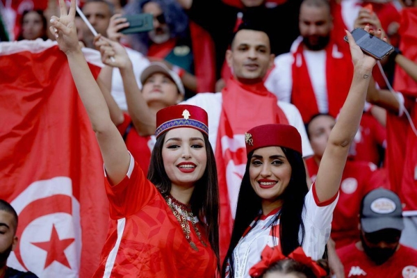 The Tunisians dominated the early stages, but Denmark later began to dominate possession. (@FIFAWorldCup)