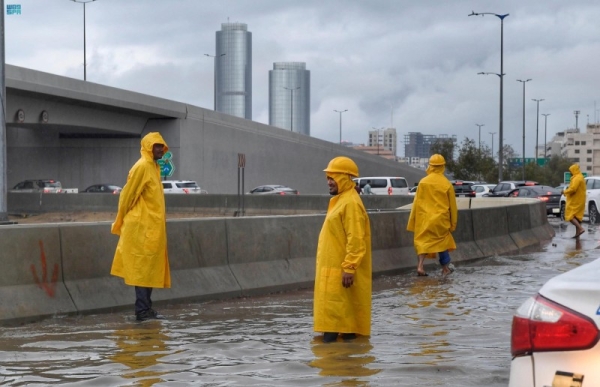 Torrential rain on Thursday resulted in heavy flooding in Jeddah city.and surrounding areas.