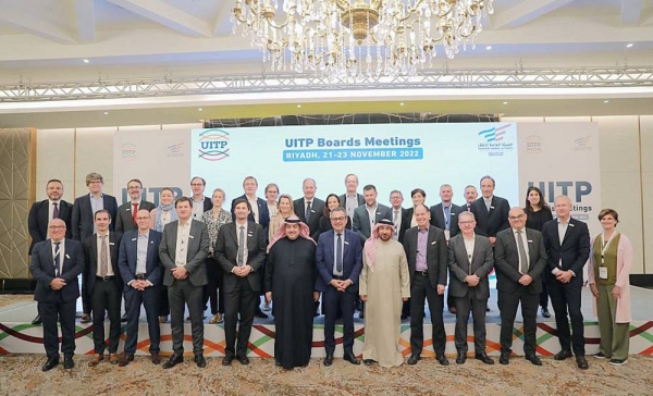 Acting President of the Transport General Authority (TGA) Dr. Rumaih Bin Mohammed Al-Rumaih participated in the annual meetings of the International Association of Public Transport (UITP) in Riyadh.