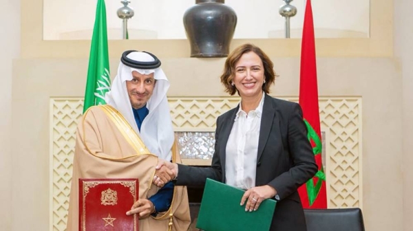 Minister of Tourism Ahmed Al-Khateeb and Moroccan Minister of Tourism, Handicrafts, Social and Solidarity Economy Fatima-Zahra Ammor signed the MoU to encourage and develop cooperation in tourism on the sidelines of the 117th session of the Executive Council meeting of the United Nations World Tourism Organization in Marrakesh.