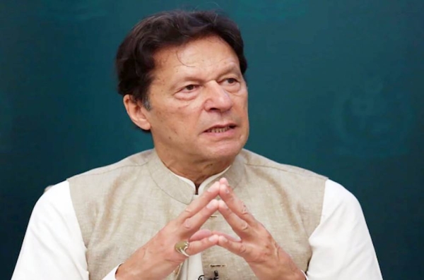 File photo of former Pakistan Prime Minister Imran Khan