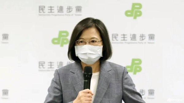 President Tsai Ing-wen said she took responsibility for her party’s poor showing in Saturday’s local elections