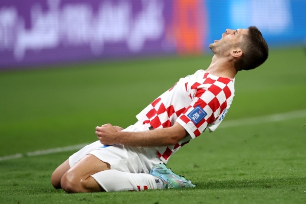 Kramaric fired a left-footed shot from the center of the penalty box to make the score 3-1 for Croatia in the 70th minute. (@FIFAWorldCup) 
