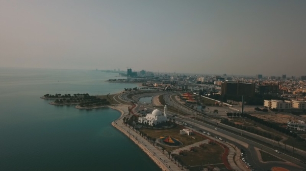 The Al-Khobar waterfront development project covers an area of more than 85,000 square meters and a length of more than 1,200 meters