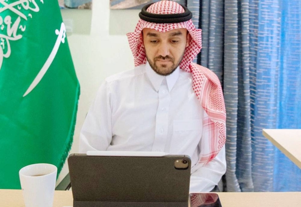 Prince Abdulaziz pays tribute to Saudi youths participating in activities in Qatar