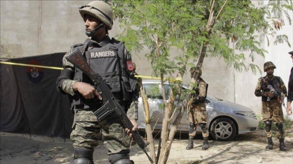 A Pakistani security guard was critically injured while protecting Nizamani. 
