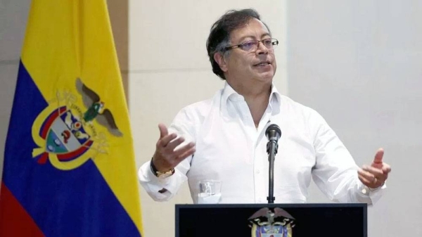 Colombian President Gustavo Petro said peace talks had reached the first stage of agreement. — courtesy EPA