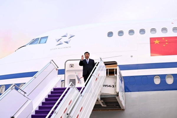 Chinese President Xi Jinping said in a statement, issued upon his arrival in Riyadh, embarking on a high-profile visit to the Kingdom on Wednesday.