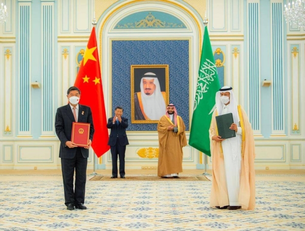 Crown Prince and Prime Minister Mohammed bin Salman and China's President Xi Jinping held official talks in Riyadh, during which they reviewed aspects of the Saudi-Chinese partnership.