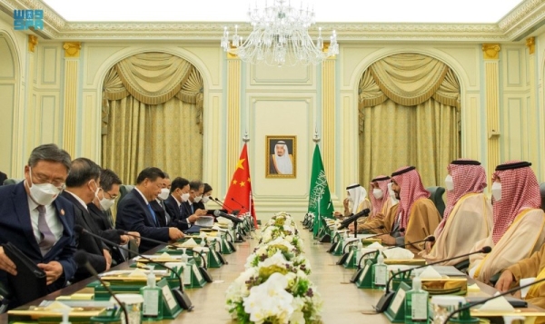 Saudi Crown Prince Mohammed bin Salman and President Xi of China hold official talks