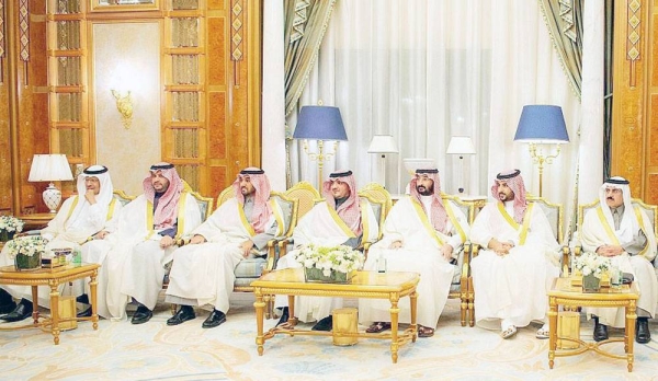 Crown Prince and Prime Minister Prince Mohammed Bin Salman met Friday with the Prime Minister of Iraq Mohammed Shia Al-Sudani on the sidelines of the Riyadh Arab-China Summit for Cooperation and Development.