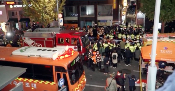 Itaewon Halloween crowd crush. File photo
