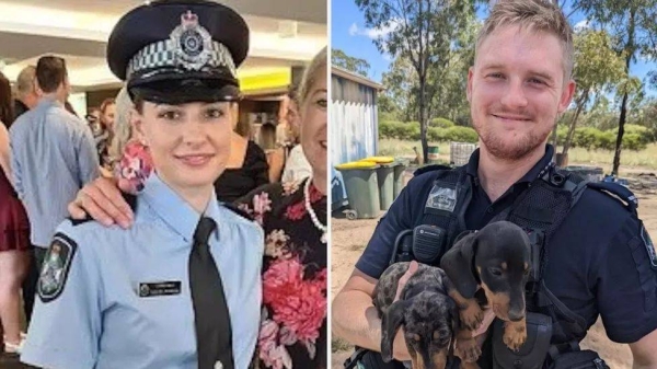 Rachel McCrow and Matthew ArnoldImage source, Queensland Police