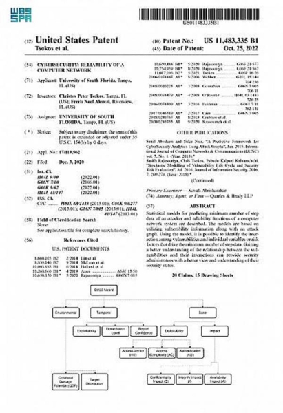 Saudi Dr. Freih Bin Naif Al-Enezi has recently obtained a patent in the field of cyber security from United States Patent and Trademark Office.