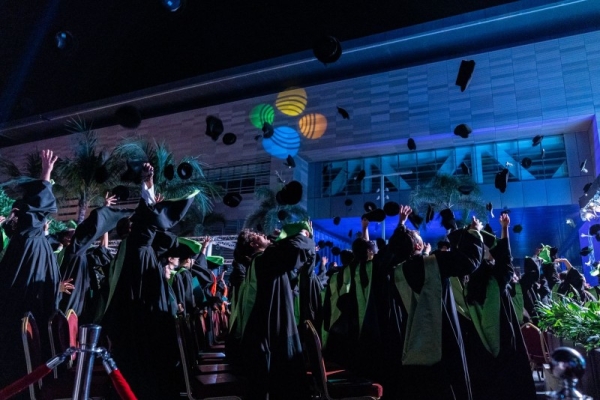 380 students celebrated their graduation.