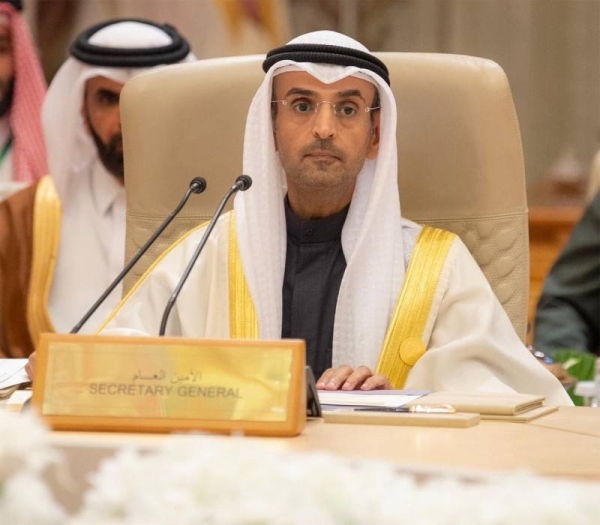 GCC secretary-general Nayef Al-Hajraf voiced his categorical rejection of any blatant interference in the internal affairs of Bahrain and its Bahraini judicial system.