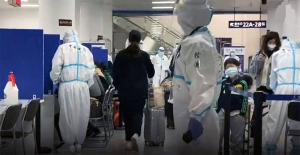 China has been experiencing a surge in Covid cases since many restrictions were eased earlier this month.
