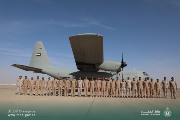 The joint and mixed Air Exercise maneuvers (Tuwaiq 3) concluded at Prince Sultan Airbase in the Central Sector, with the participation of ten countries.