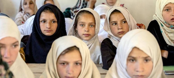 Afghan students perform during graduation at their degree-award ceremony at a university in Herat, Afghanistan. — courtesy UNAMA/Fraidoon Poya