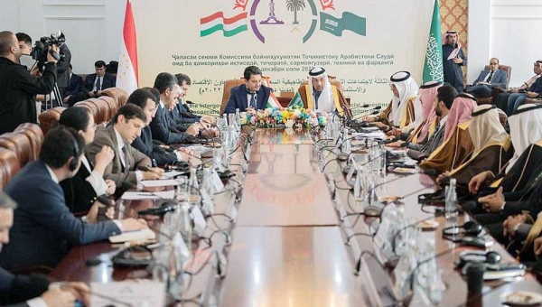 Saudi-Tajik Investment Forum kicked off Saturday in the Tajik capital, Dushanbe, in the presence of Minister of Investment Eng. Khalid Bin Abdulaziz Al-Falih and Chairman of the Tajik Investment and State Property Committee Saadi Kadirzadeh.