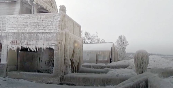 The storm is causing widespread disruption across North America