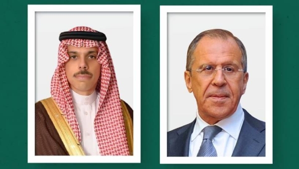 Prince Faisal bin Farhan held a telephone conversation with Russian Foreign Minister Sergey Lavrov on Wednesday.