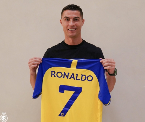 Cristiano Ronaldo signed a two year contract with Al-Nassr.