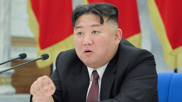 North Korean leader Kim Jong