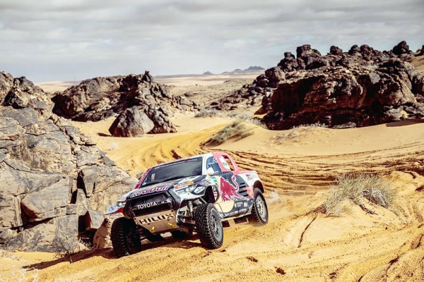 Nasser Saleh Al-Attiyah continues to extend his overall lead in the Dakar 2023 Rally after Stage 8 on Sunday.
