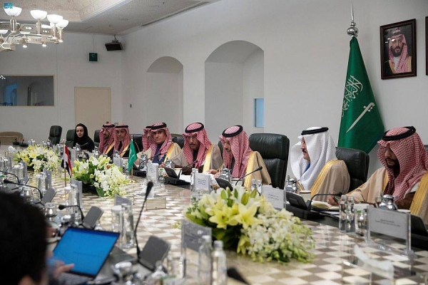 Saudi FM holds consultative meetings with Egyptian counterpart