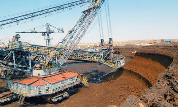 File photo of Bulgarian coal mining company Mini Maritsa Iztok.