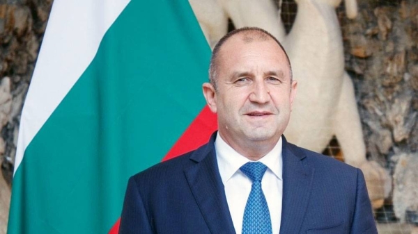 Bulgaria's President Rumen Radev seen in this file photo.