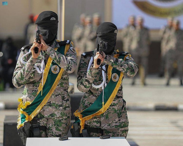 Under the patronage of the Interior Minister Prince Abdulaziz Bin Naif, 211 female recruits have graduated from the General Directorate of Prisons.
