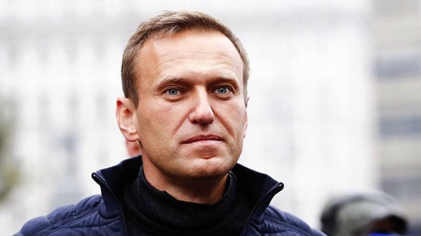 File photo of jailed Kremlin critic Alexei Navalny.
