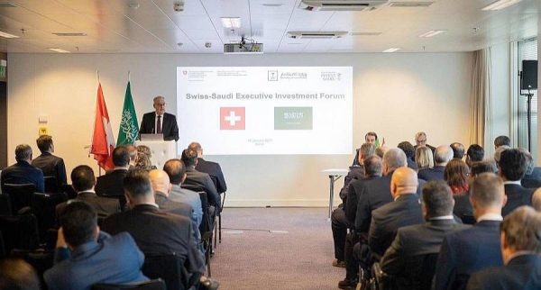 Minister of Investment Eng. Khalid Bin Abdulaziz Al-Falih and Federal Councilor Guy Parmelin, head of the Federal Department of Economic Affairs, Education, and Research attended the 3th meeting of the joint Saudi-Swiss Economic Committee and the Saudi-Swiss Investment Forum in Zurich on Wednesday.