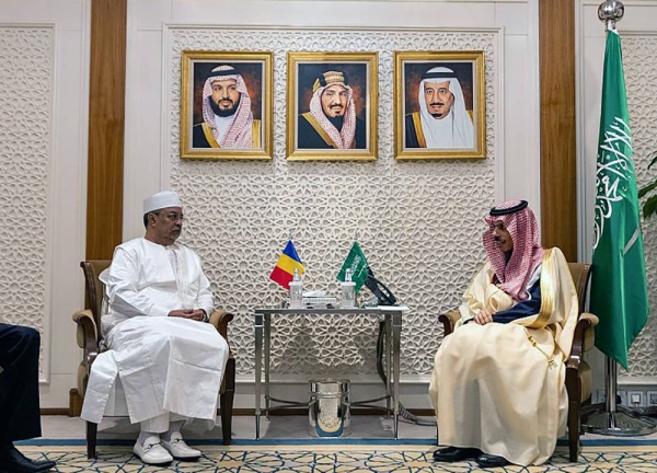 Minister of Foreign Affairs Prince Faisal Bin Farhan meets Ambassador Mahamat Saleh Annadif, minister of state, and minister of foreign affairs, Chadians abroad, and African integration of Chad, in Riyadh on Sunday.