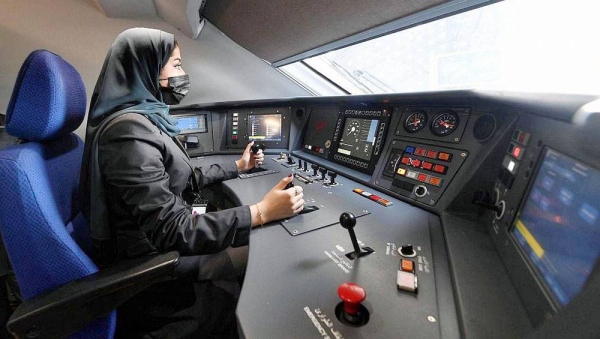  The Saudi Arabia Railways (SAR), through the Saudi Railway Polytechnic, qualified 32 women to drive the Haramain Express Train.