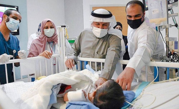 Advisor at the Royal Court, Supervisor General of KSrelief and head of the medical and surgical team for separating Siamese twins Dr. Abdullah Bin Abdulaziz Al Rabeeah has stressed that the condition of the Iraqi Siamese twins Omar and Ali is stable after 12 days of their successful separation surgery at KASCH in Riyadh.